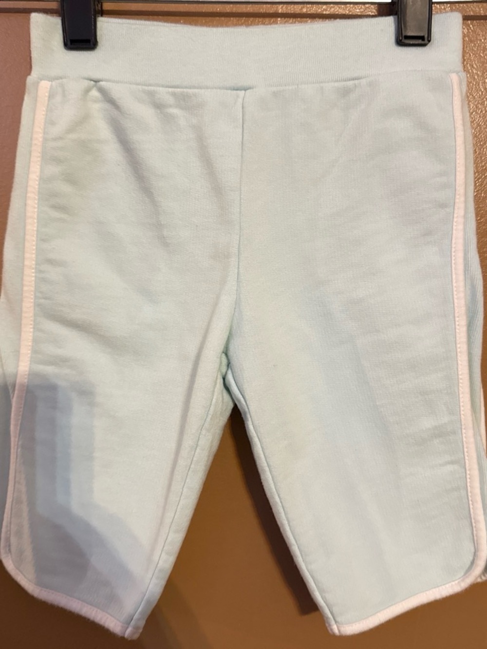 Ralph Lauren Mint Green Kids pants with Light Pink Trim